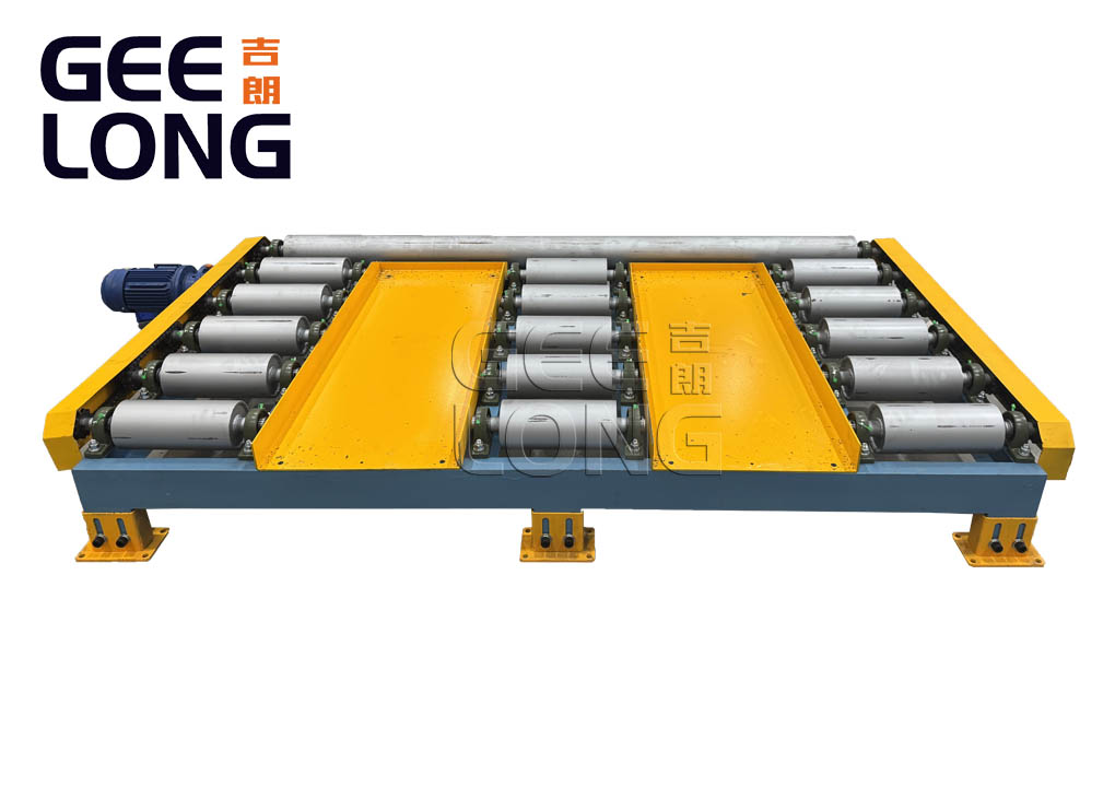 Роликовый конвейер с приводом от фанеры Роликовый конвейер с приводом от фанеры