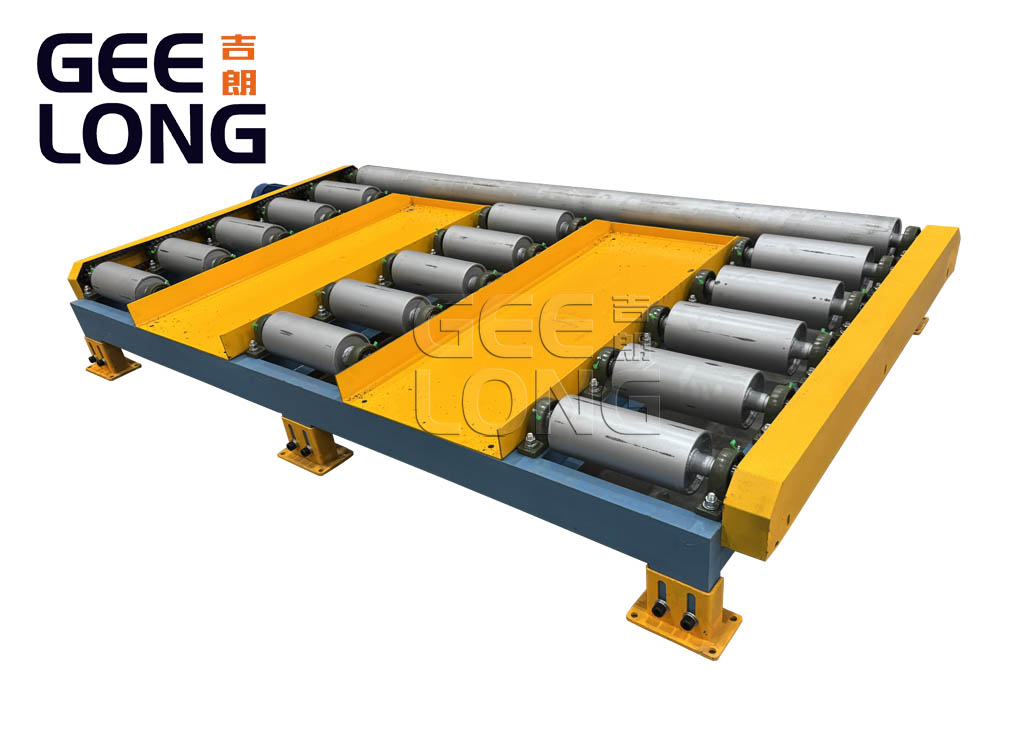 Роликовый конвейер с приводом от фанеры Роликовый конвейер с приводом от фанеры